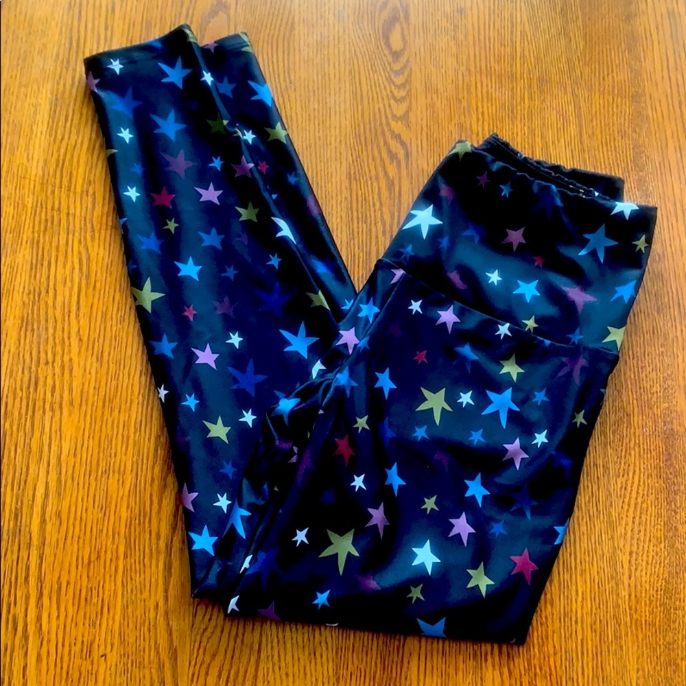 Goldsheep rainbow star leggings